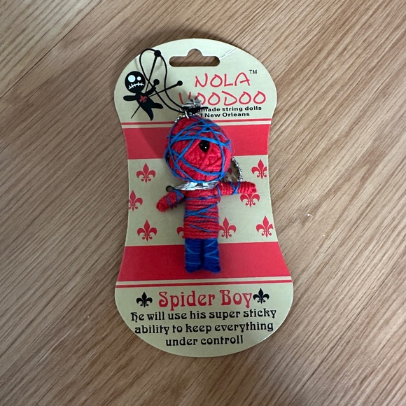 NWT, Spiderman Voodoo Keychain - Picture 3 of 5